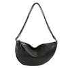 Verão 2025 Nova Bolsa de Ombro Simples Estilo Coreano Moda Feminina Diária Niche Transversal Bolsa Dumpling