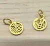 Jingde Joyería Aleación Antigua Colgante Pequeño Goteo de Aceite Fortuna Paz Colgante Colección Alta Retención de Color Accesorios DIY Venta al por Mayor
