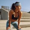 Diadema deportiva absorbente de sudor para correr, fitness, baloncesto, primavera y verano, para hombre y mujer