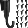 Ganchos Plásticos Multifuncionais, Ganchos para Rack de Pendurar, Cabides Flexíveis para Roupas, Cabides Portáteis, Ganchos para Rack de Cozinha e Banheiro