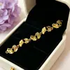 Cadena para clavícula con forma de flor de petunia, pulsera, collar, accesorios de joyería, accesorios de doble colgante con cuentas hechas a mano para DIY