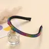 Diadema de diamantes verano nuevo diadema linda acabado de diamantes de cristal artefacto para pelo suelto tocado presión para el pelo horquilla femenina fábrica