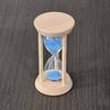 Temporizador Ornamental Reloj de Arena Pequeño Reloj de Arena de Vidrio Luminoso Mini para Niños Cepillarse los Dientes Regalo de Cumpleaños Infantil