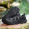 Novos sapatos casuais masculinos para trilha e montanhismo, transfronteiriços, para todas as estações, de tamanho grande, leves, confortáveis, respiráveis e duráveis, disponíveis para atacado