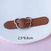 Dulce genial hebilla de cinturón de amor de estrella de cinco puntas de una sola capa accesorios decorativos accesorios para el cabello zapatos con agujeros zapatillas material para bricolaje pj1527