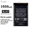 Batería externa nueva de 1050 mAh para Nokia C5 5MP, BL-5CT, venta al por mayor de fábrica, comercio exterior.