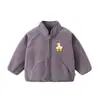 Chaquetas de Terciopelo Kaka Panda para Niños Trajes de Pantalón Infantiles Ropa de Invierno para Niñas Bebé Ropa Cálida de Otoño e Invierno para Bebés