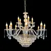 Casamento Estilo Europeu Lustre de Acrílico Iluminação de Palco de Casamento Decoração de Palco Luz Simples Luxo Leve Lustre de Cristal