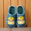 Pantuflas Impermeables para Niños Invierno Niños Cálidas Antideslizantes Pantuflas de Algodón Woof Team Medianas y Grandes Dibujos Animados para Niños Pantuflas de Pelo para Interior para Niños