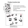 Amazon Comercio Exterior Belleza Maquillaje Pegatinas Tocador Pegatinas de Pared Decorativas Habitación de Niña Dormitorio Pared de Fondo Autoadhesivas