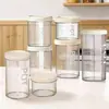 Pote de Armazenamento Transparente de Cozinha, Pote Hermético para Grãos, Snack Chá, Caixa de Preservação de Alimentos Multiuso Pote de Armazenamento