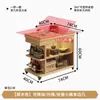 Sofá de Sala de Estar, Mesa de Centro Dobrável Móvel, Carrinho Pequeno, Sala de Estar de Apartamento Pequeno, Armário Lateral de Sofá para Casa, Mesa de Chá Multifuncional