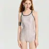 Traje de baño de competición para mujer para piscinas, traje de baño profesional para competición con almohadillas en el pecho, nuevo modelo 2026 con un tacto de alta gama