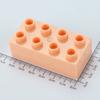 Compatible con partícula grande para Huimei cliente feliz 2 x 4 ladrillo grueso/8 agujeros plástico bloques de construcción de partícula grande accesorios a granel AliExpress