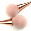 Pelo macio fofo multicolor pincel cintura fina grande solto pincel pó de unha pincel de poeira pincel de maquiagem grande quantidade consulte frete grátis