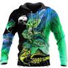 2023 primavera e outono camisola com capuz transfronteiriça pesca em alto mar impressão digital 3D pulôver masculino e feminino roupas esportivas casuais
