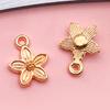 Colgante Alas de Ángel Copo de Nieve Aleación Retro Oro 21K DIY Pulsera Aretes Collar Accesorios de Joyería