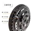 Bielas para Bicicleta de Montaña Plato 42T Accesorios para Bicicleta 6 velocidades 7 velocidades 8 velocidades Universal Tres Piezas Piñones de Cambio de Velocidad Modificados