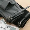 Faz as pernas parecerem retas e retas! Calças de terno cropped retas pequenas para mulheres petite são emagrecedoras para uso casual no outono e inverno