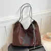 Bolso de mano transfronterizo estilo coreano con estampado de leopardo para mujer, bolso de hombro tipo almohada de color sólido, estilo de lujo ligero y exquisito, bolso cruzado versátil