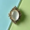 Nuevo Plato Ovalado de Flor de Aleación para Manualidades DIY, Tocados de Novia, Zapatos, Ropa, Bolsos, Zuecos, Accesorios y Materiales
