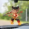 Pingente de Árvore de Natal Popular Transfronteiriço Plano 2D Estilo Chinês Decoração de Desenho Animado Decoração de Retrovisor de Carro Bolsa