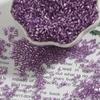 DIY acessórios artesanais 2mm prata tubo contas de vidro contas costuradas à mão frisado acessórios de vestuário atacado