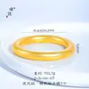 Pulsera de Banda Plana Ultra Delgada de 2 mm Color Oro Arena Mate Premium con Fuerte Retención del Color, Acabado Pulido Estilo Antiguo