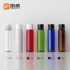 30 ml (ML) Botella con tapa abatible de hombro plano, botella simple multicolor, botella pequeña, botella de plástico, embotellado de prueba puntual
