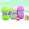 Alfombrilla para Zapatos de Punto a Mano Estilo Coreano de Acrílico Muñeca Dibujo Infantil de Lana Hecho a Mano Línea de Grosor Medio DIY