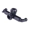 Acessórios para suporte de transmissão ao vivo de cabeça dupla para celular um-dois, rotação 360, adaptador de clipe de transmissão ao vivo para celular 17MM