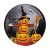 Platos de Papel Desechables para Halloween, Vasos de Papel, Servilletas de Papel, Juegos de Vajilla, Artículos para Fiestas, Decoraciones para Fiestas, Decoraciones de Mesa al por Mayor