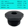 Tapón Hexagonal de Nylon, Tornillo de Rosca Externa de Plástico G1/2, Tapa Ciega Tipo M, Tapón a Prueba de Polvo NPT