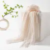 Bufanda para viaje de verano con protección solar, imitación de algodón y lino, chal para mujer, sentido de alta gama, playa, desierto, bufanda de seda, bufanda, bufanda, bufanda, venta al por mayor