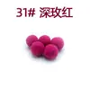 Pompones pequeños, pompones coloridos, pompones decorativos, pompones de alta elasticidad, juguetes para gatos, accesorios de pompones de poliéster