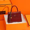 Bolsa Kelly de Mão de Luxo para Mulheres 2025 Nova Tendência Moda Bolsa de Ombro Design de Nicho Versátil Bolsa Feminina