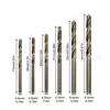 Juego de Brocas Helicoidales de Vástago Recto de 1.5-6.5mm 13 Piezas Brocas Helicoidales Amarillas en Caja de Plástico