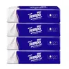 Papel de Seda Tienda Insignia Debao, Engrosado 4 Capas, 90 Hojas, 18 Paquetes, Pañuelos Faciales Empaquetados en Caja, Servilletas