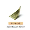 Prato Artesanal em Formato de Barco de Bambu para Decoração de Sashimi Japonês, Pá de Bambu, Cesta de Bambu, Cesta de Sobremesa, Prato Especial de Bambu, Mini