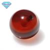 Huagang gema semi-furo granada zircônio talão de zircônio talão de zircônio pedra nua perfurado cz talão jóias diy atacado