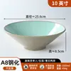 Los tazones para fideos de melamina son irrompibles, de grado comercial, engrosados y a prueba de roturas, adecuados para hot pot picante, fideos de Chongqing y fideos de estofado de res