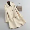 Tallas agotadas, sin devoluciones ni cambios. Abrigo de Lana Británico de Doble Botonadura, Dos Caras, Estilo Otoño/Invierno, Elegante Abrigo de Lana para el Trabajo