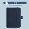 Caderno de Couro de Ovelha Logotipo Personalizado Fábrica Couro Macio Bloco de Notas de Escritório Notas de Negócios em Relevo Caderno de Reunião Personalização