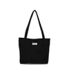 Bolsa de Hombro de Pana Grande de Gran Capacidad Simple para Primavera y Otoño Moda Bolso de Hombro Único Bolso Cruzado Versátil de Lona Transfronterizo