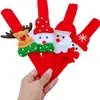 Muchos estilos directo de fábrica suministros para fiestas navideñas pulsera anillo de chasquido luminoso aplauso alce descuento por gran cantidad
