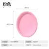 Prato descartável transfronteiriço prato oval de plástico PS prato grande de 11 polegadas 12 polegadas prato para festa lanche de frutas