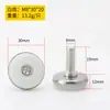 Pads Ajustables para Pies de Muebles, Pads de Pies con Tornillo M10M8M6 Engrosados Antideslizantes y Resistentes al Desgaste, Pads para Pies de Mesas y Sillas, Varias Especificaciones