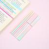 Notas Post-it Color Combinación Transparente Simple Conveniencia Marcador de Libros Estudiante Notas Índice Pegar Mascota Conveniencia Papel
