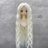 {Peluca Lucy} Nueva preventa BJD Mediana Rollo a Mano 3 Puntos 4 Puntos 6 Puntos Bebé Gigante Xiong Mei Wa Cabello Falso en Blanco