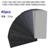 Papel de lija negro de 93x230 mm para uso húmedo y seco, Amazon Transfronterizo, Suministro Mayorista a Granel
